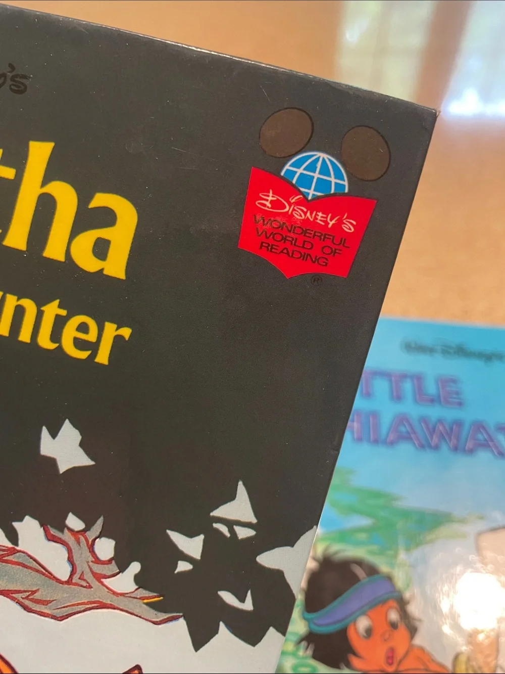 Disney Little Hiawatha Kids Book - Blue Cover
